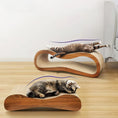 Load image into Gallery viewer, 2 in 1 Cat Scratching Board - PAWS
