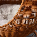 Load image into Gallery viewer, Basket Pet Bed - PAWS
