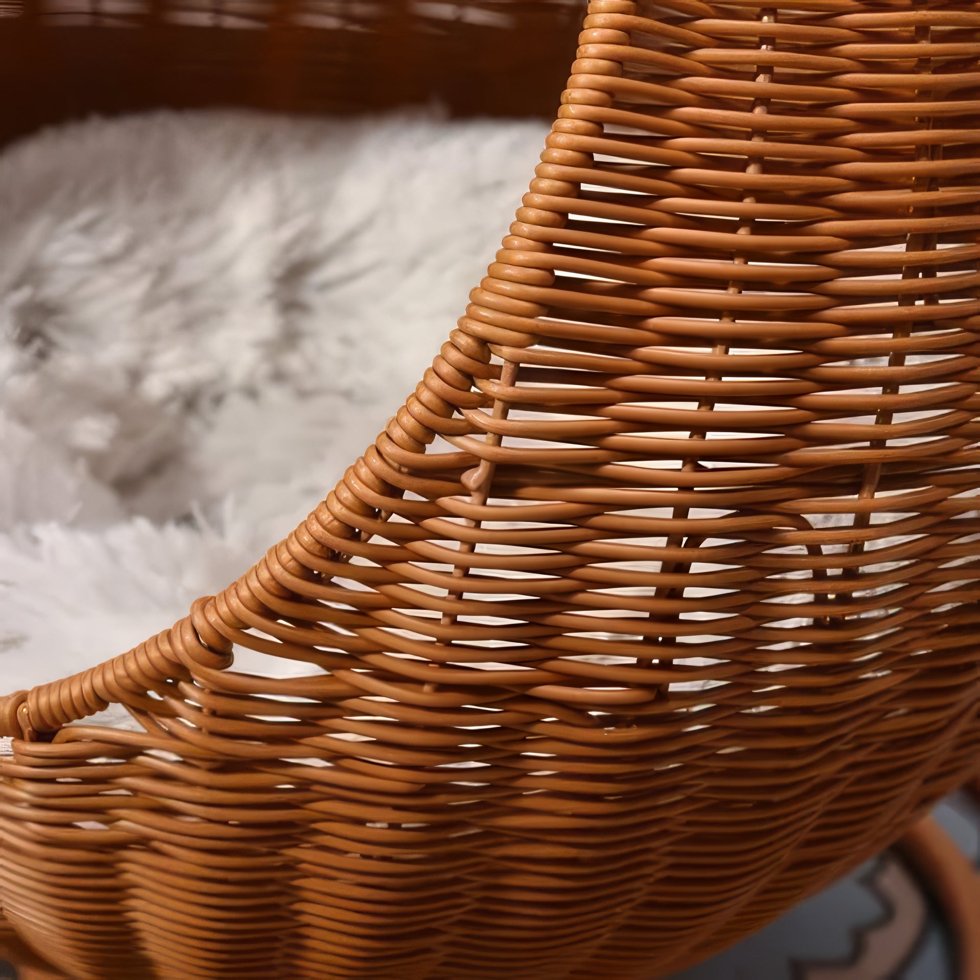 Basket Pet Bed - PAWS