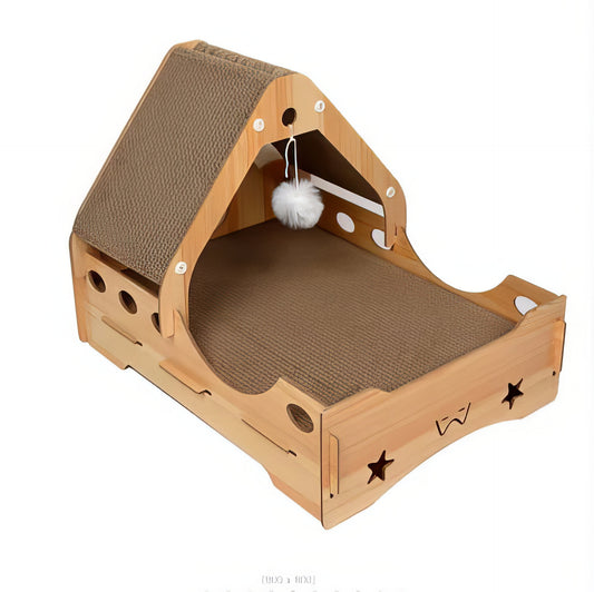 Indoor Cat Scratching Board - PAWS