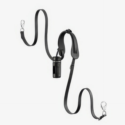Leather Dog Leash - PAWS