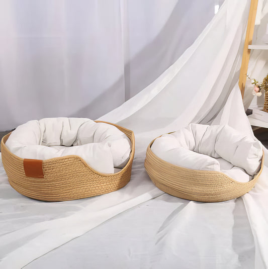 Rattan Pet Bed - PAWS