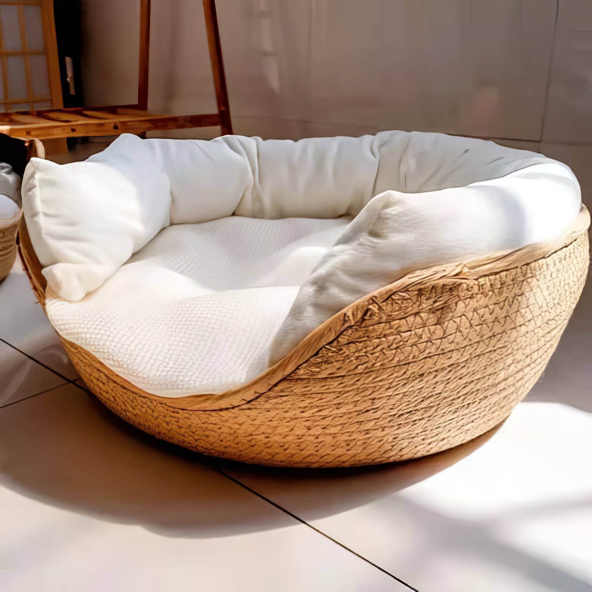 Rattan Pet Bed - PAWS